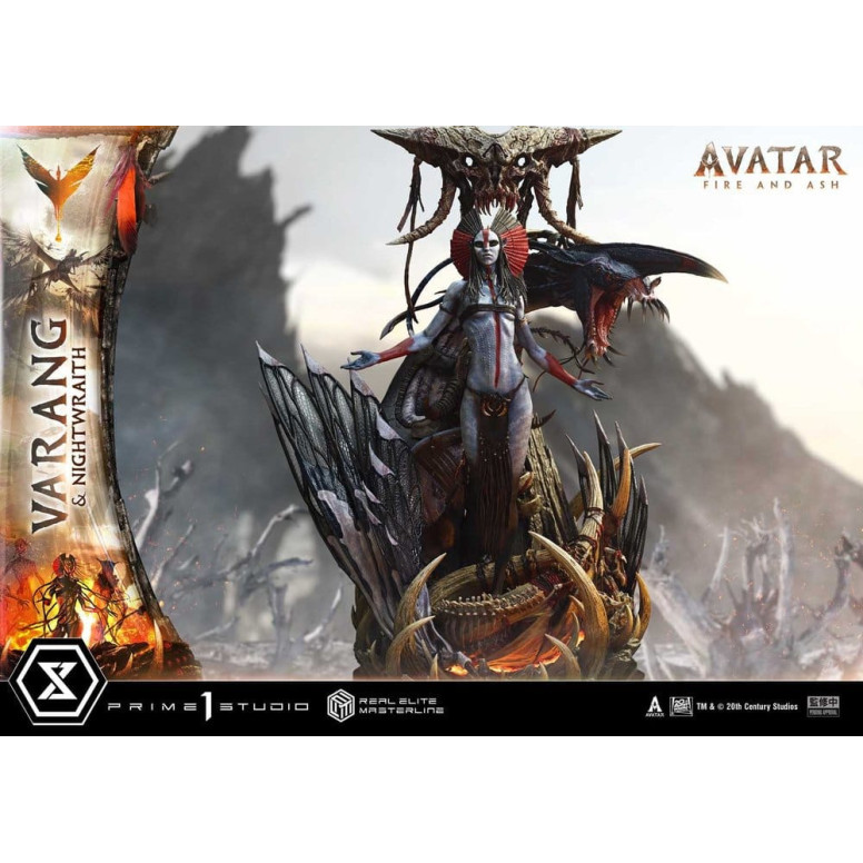 Prime 1 Studio - Avatar: Fuego y Ceniza - Varang y Nightwraith Versión Extra - Real Elite Masterline Series 1/4