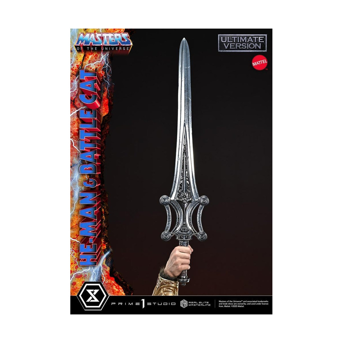 Prime 1 Studio - Masters of the Universe - He-Man & Battle Cat Ultimate Version - Real Elite Masterline Series 1/4