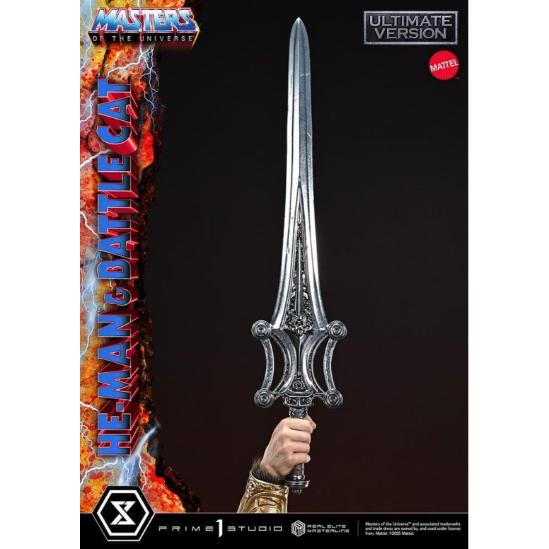 Prime 1 Studio - Masters of Universe - He-Man & Battle Cat Ultimate Bonus Version - Real Elite Masterline Series 1/4