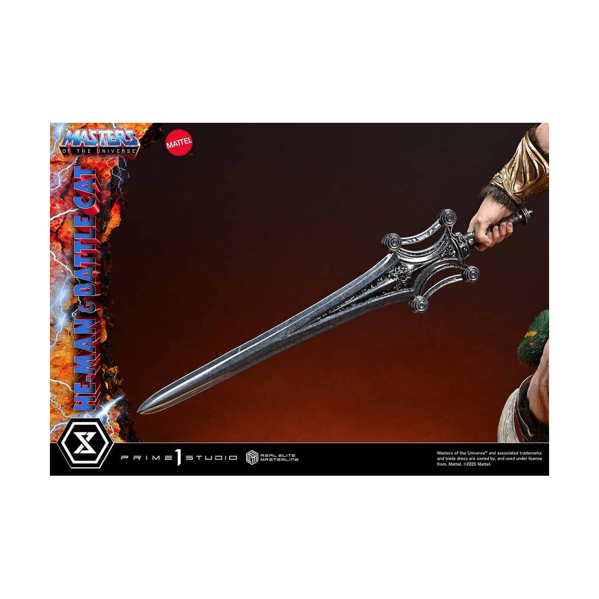 Prime 1 Studio - Masters of Universe - He-Man & Battle Cat Ultimate Bonus Version - Real Elite Masterline Series 1/4