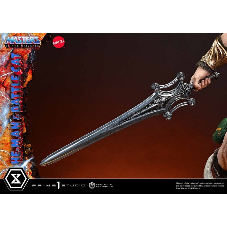 Prime 1 Studio - Masters of Universe - He-Man & Battle Cat Ultimate Bonus Version - Real Elite Masterline Series 1/4