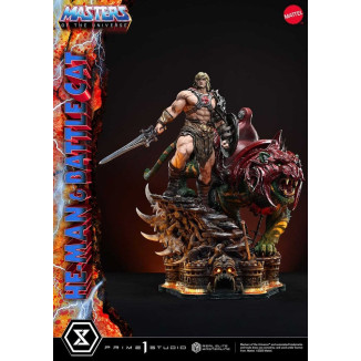 Prime 1 Studio - Masters of the Universe - He-Man & Battle Cat - Real Elite Masterline Series 1/4