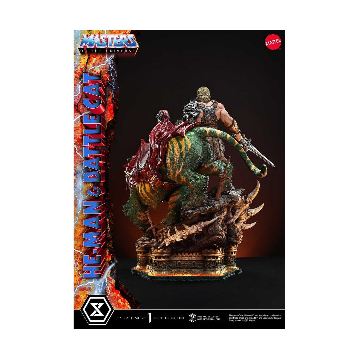 Prime 1 Studio - Masters of the Universe - He-Man & Battle Cat - Real Elite Masterline Series 1/4