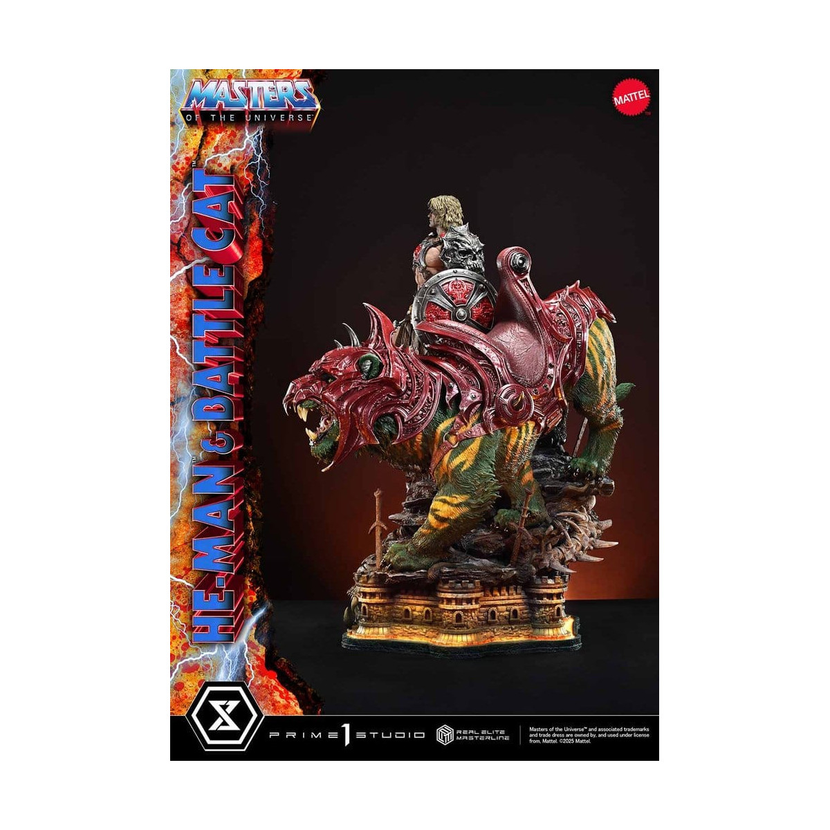 Prime 1 Studio - Masters of the Universe - He-Man & Battle Cat - Real Elite Masterline Series 1/4