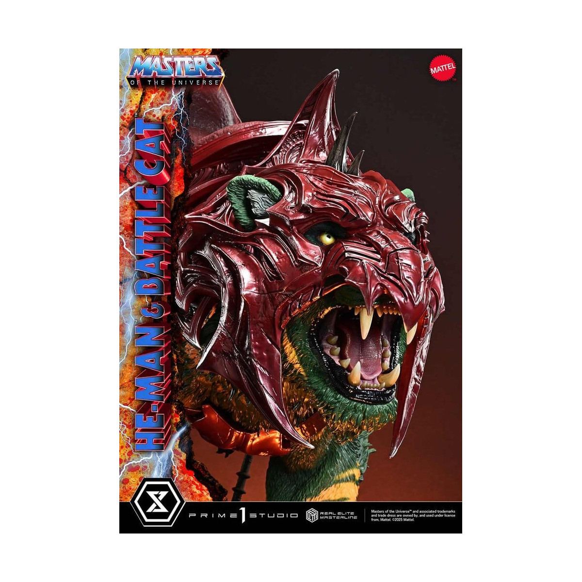 Prime 1 Studio - Masters of the Universe - He-Man & Battle Cat - Real Elite Masterline Series 1/4