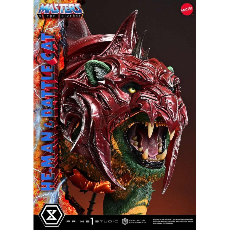 Prime 1 Studio - Masters of the Universe - He-Man & Battle Cat - Real Elite Masterline Series 1/4