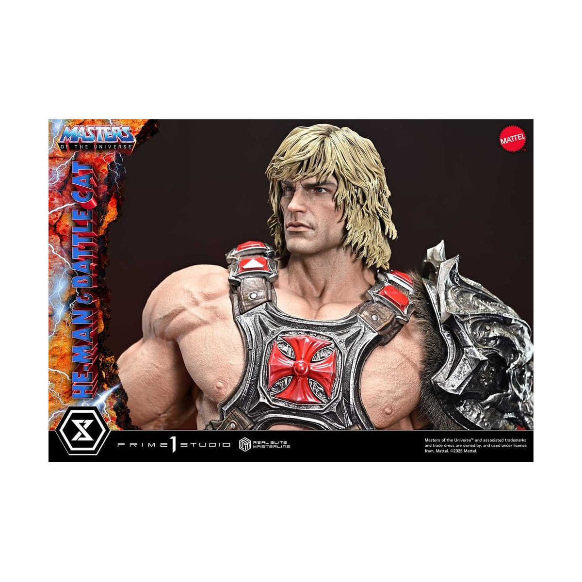 Prime 1 Studio - Masters of the Universe - He-Man & Battle Cat - Real Elite Masterline Series 1/4