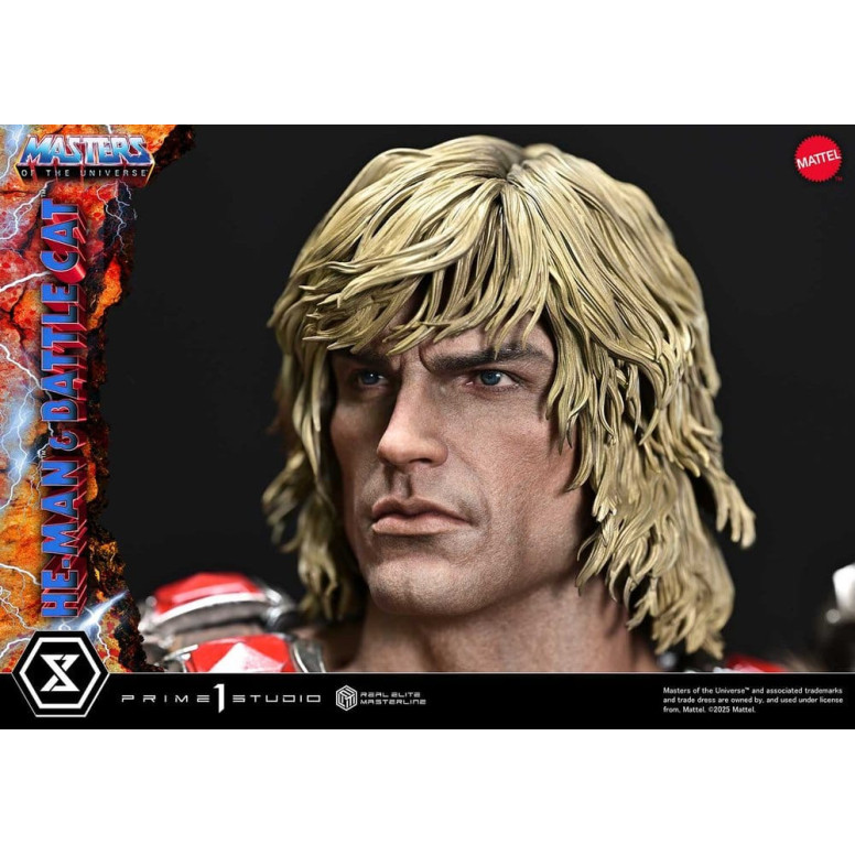 Prime 1 Studio - Masters of the Universe - He-Man & Battle Cat - Real Elite Masterline Series 1/4