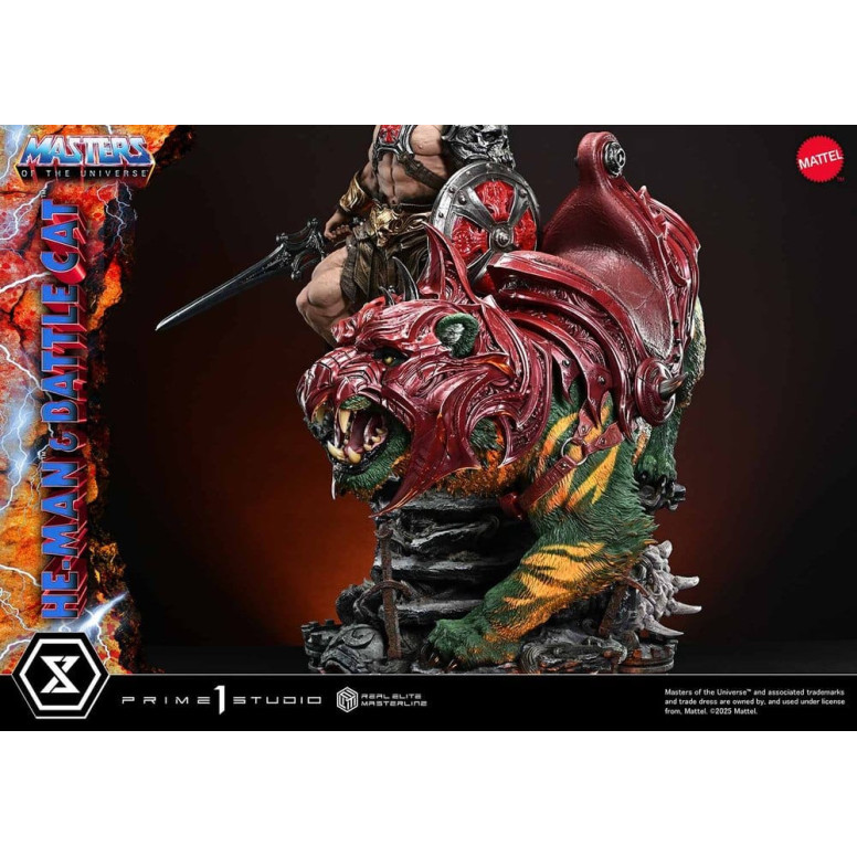 Prime 1 Studio - Masters of the Universe - He-Man & Battle Cat - Real Elite Masterline Series 1/4