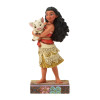 Enesco - Moana/Vaiana (Moana) - Vaiana (Moana) y Pua Disney Tradición de Jim Shore