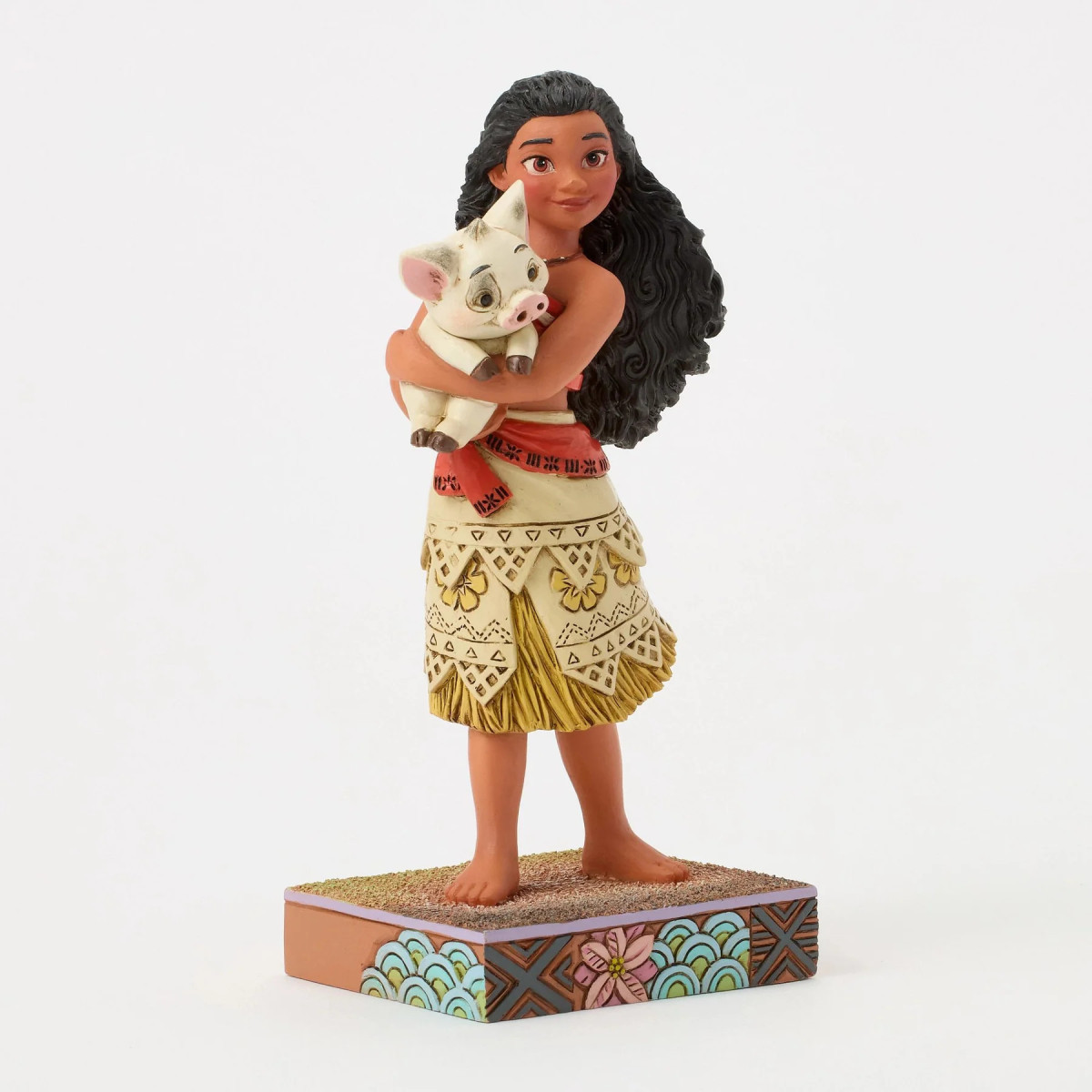 Enesco - Moana/Vaiana (Moana) - Vaiana (Moana) y Pua Disney Tradición de Jim Shore
