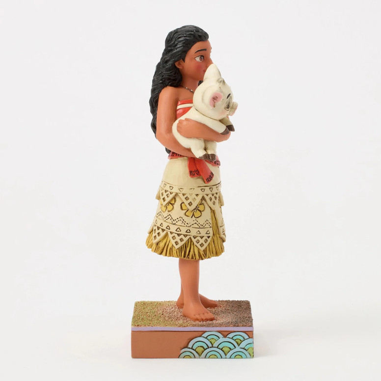 Enesco - Moana/Vaiana (Moana) - Vaiana (Moana) y Pua Disney Tradición de Jim Shore