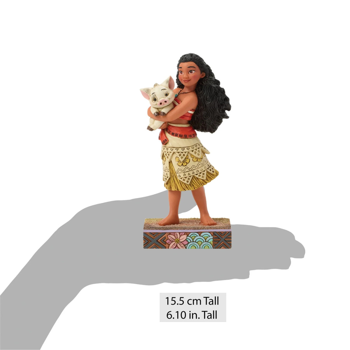 Enesco - Moana/Vaiana (Moana) - Vaiana (Moana) y Pua Disney Tradición de Jim Shore
