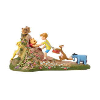 Enesco Disney - Winnie the Pooh y amigos Edición Aniversario - Tradición de Jim Shore