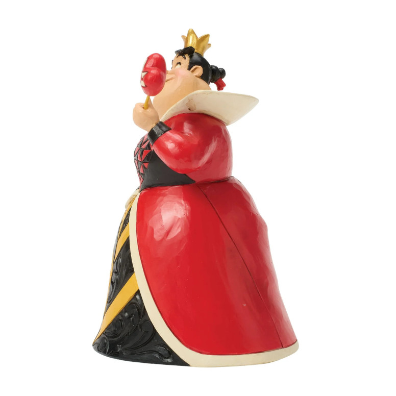 Enesco Disney Haute Couture - Reine de Coeurs - Reina de Corazones - Alicia en el País de las Maravillas Figurilla