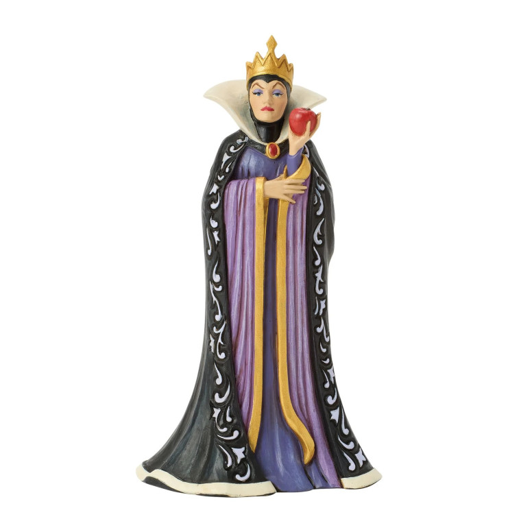 Enesco Disney - La reina Grimilda y la manzana - Blancanieves y los 7 enanitos Tradiciones de Jim Shore -