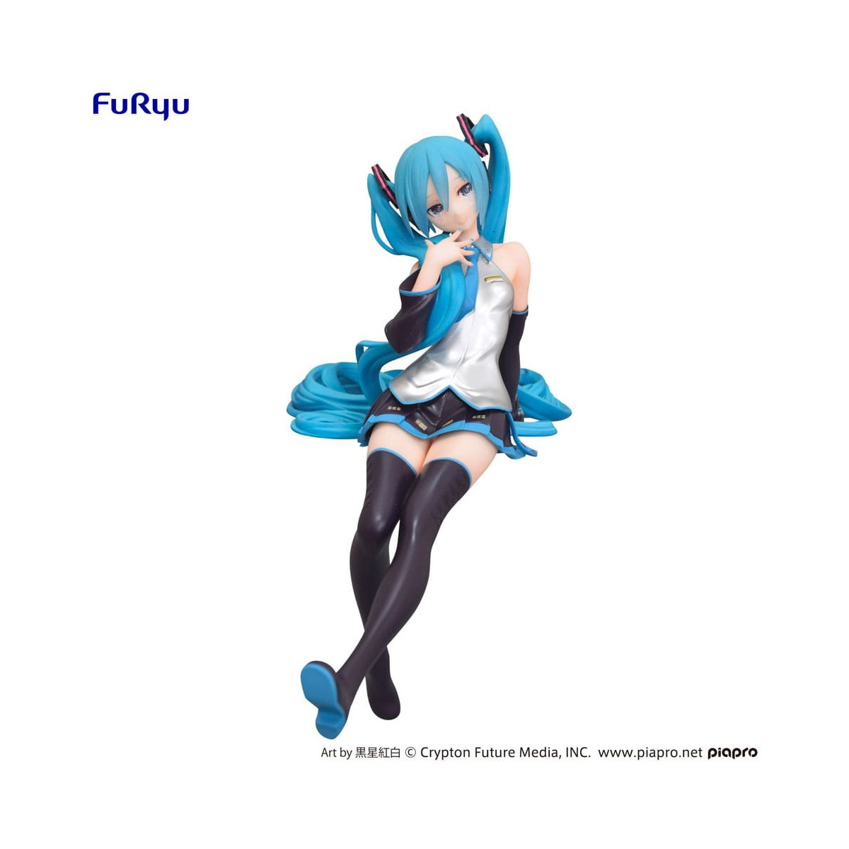 Furyu - HATSUNE MIKU Versión Kuroboshi Kouhaku - Tapón para fideos