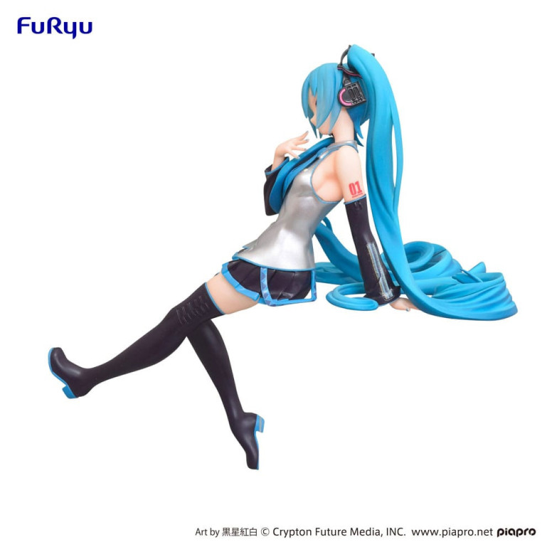 Furyu - HATSUNE MIKU Versión Kuroboshi Kouhaku - Tapón para fideos