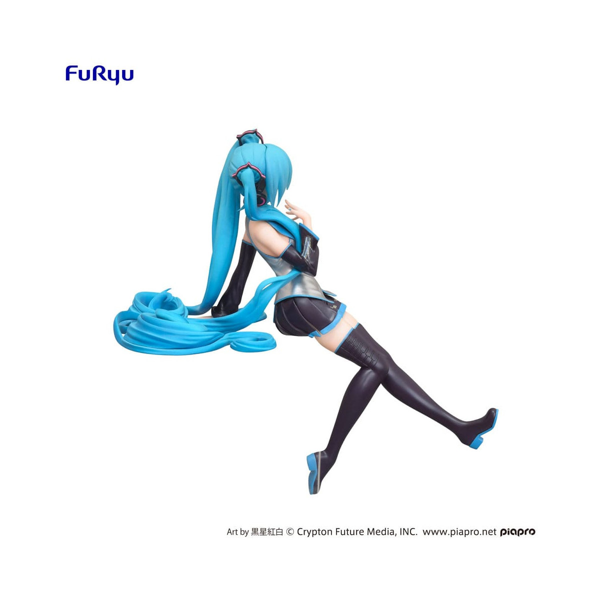 Furyu - HATSUNE MIKU Versión Kuroboshi Kouhaku - Tapón para fideos
