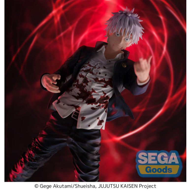SEGA FIGURIZM - Satoru Gojo Técnica Maldita Reversión: Rojo - Jujutsu Kaisen Inventario Oculto / Muerte Prematura Ver.