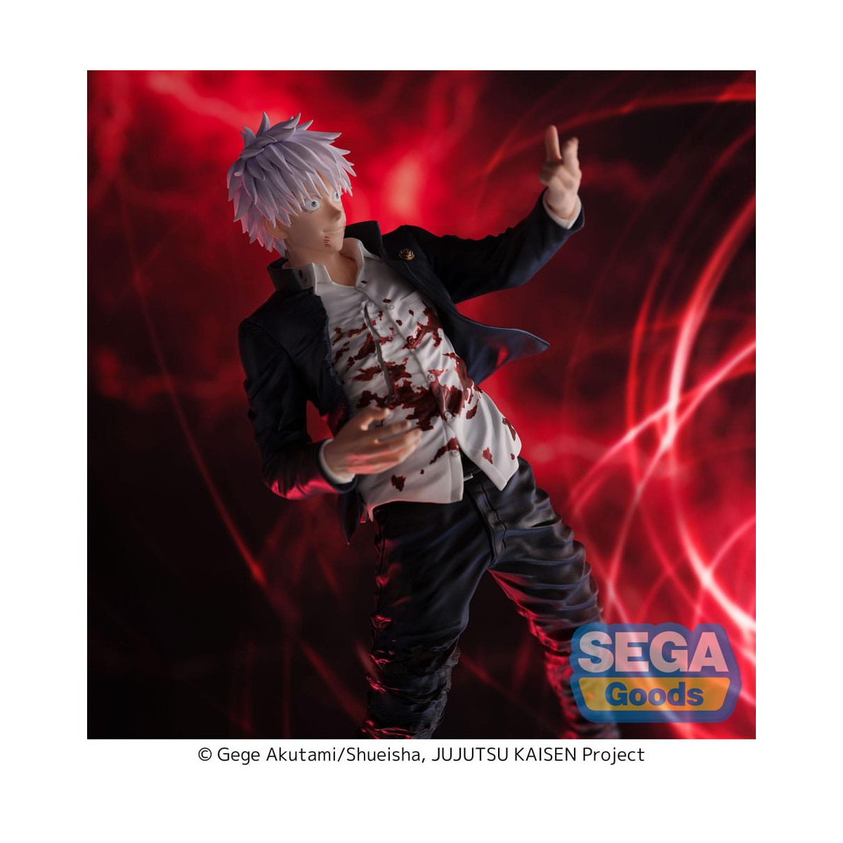 SEGA FIGURIZM - Satoru Gojo Técnica Maldita Reversión: Rojo - Jujutsu Kaisen Inventario Oculto / Muerte Prematura Ver.
