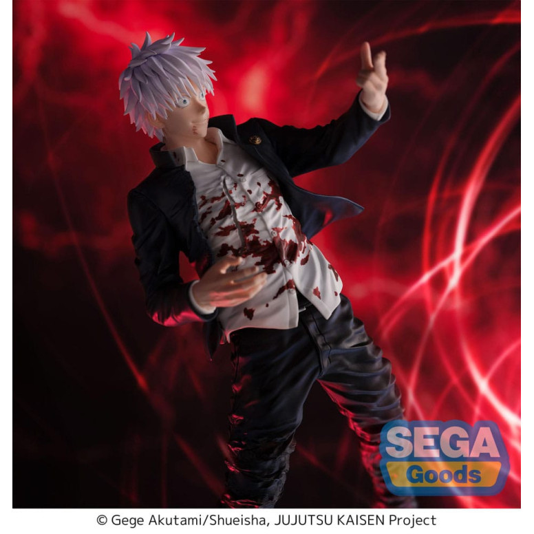 SEGA FIGURIZM - Satoru Gojo Técnica Maldita Reversión: Rojo - Jujutsu Kaisen Inventario Oculto / Muerte Prematura Ver.