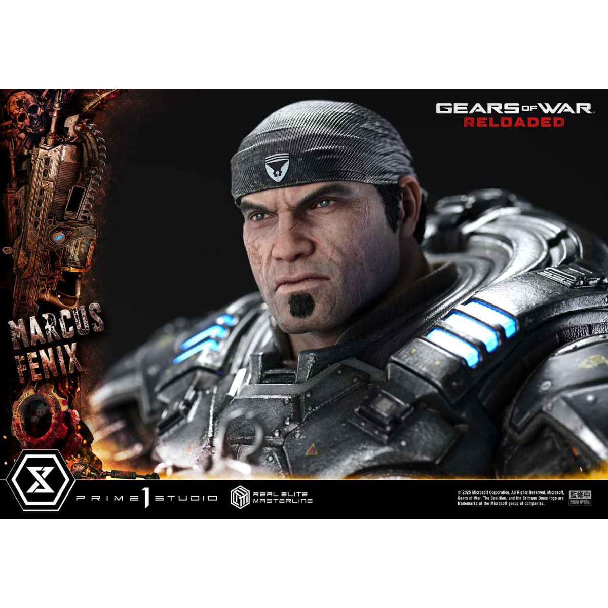 Prime 1 Studio - Gears of War Reloaded - Marcus Fenix - Real Elite Masterline Series 1/3
