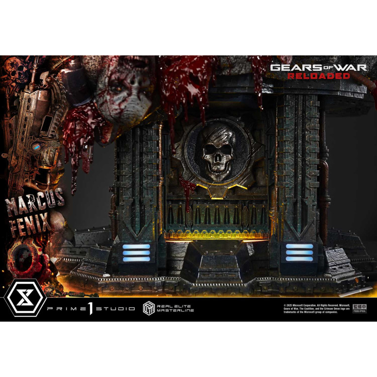Prime 1 Studio - Gears of War Reloaded - Marcus Fenix Ultimate Bonus Version - Real Elite Masterline Series 1/3