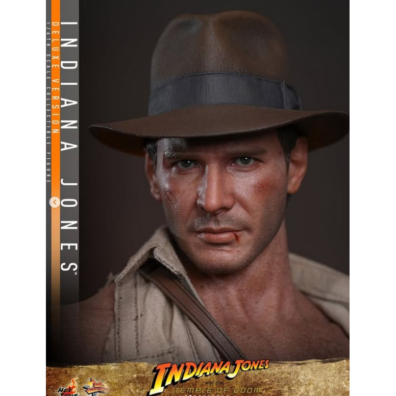 Hot Toys - Indiana Jones y el Templo de Doom - Indiana Jones Versión Deluxe MMS 1/6