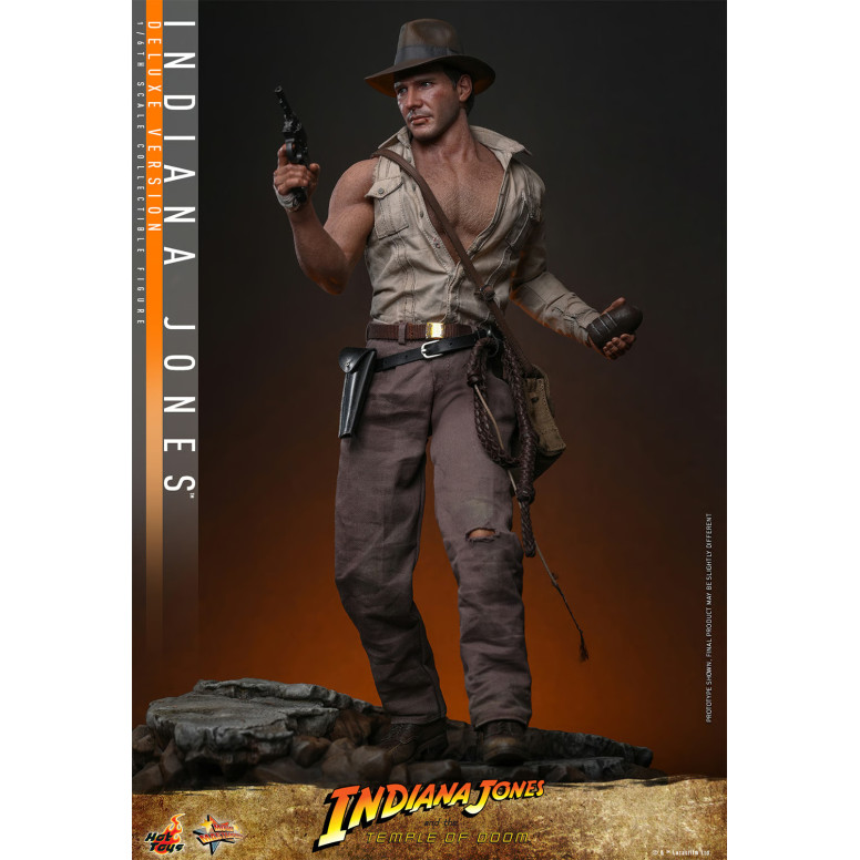 Hot Toys - Indiana Jones y el Templo de Doom - Indiana Jones Versión Deluxe MMS 1/6