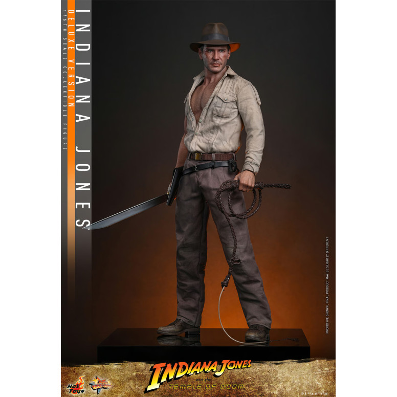 Hot Toys - Indiana Jones y el Templo de Doom - Indiana Jones Versión Deluxe MMS 1/6