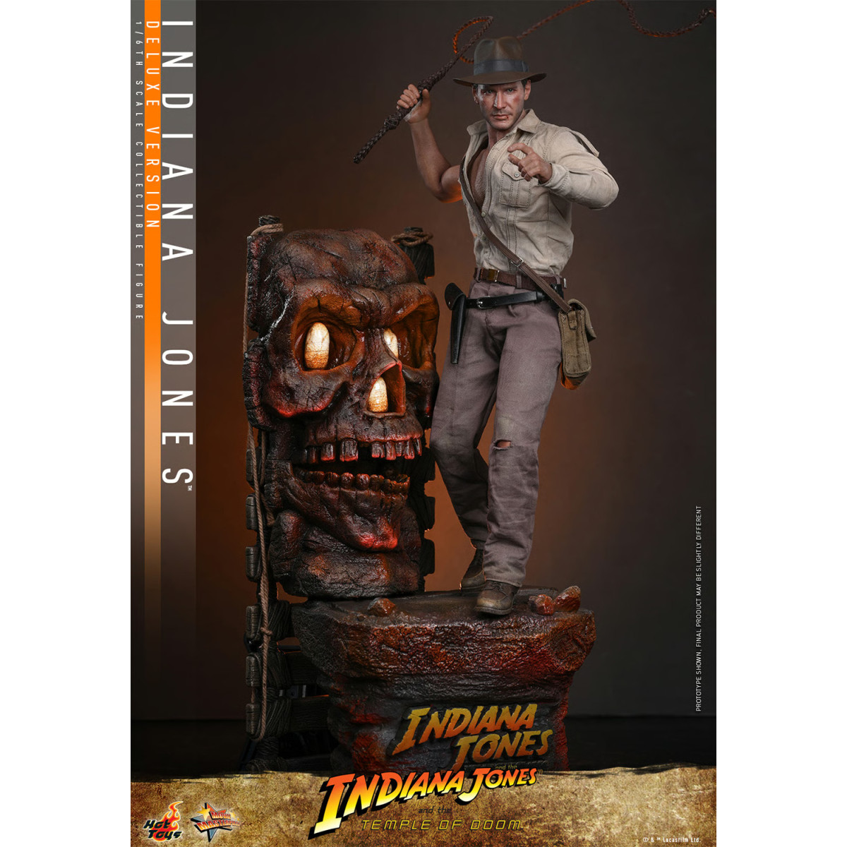 Hot Toys - Indiana Jones y el Templo de Doom - Indiana Jones Versión Deluxe MMS 1/6