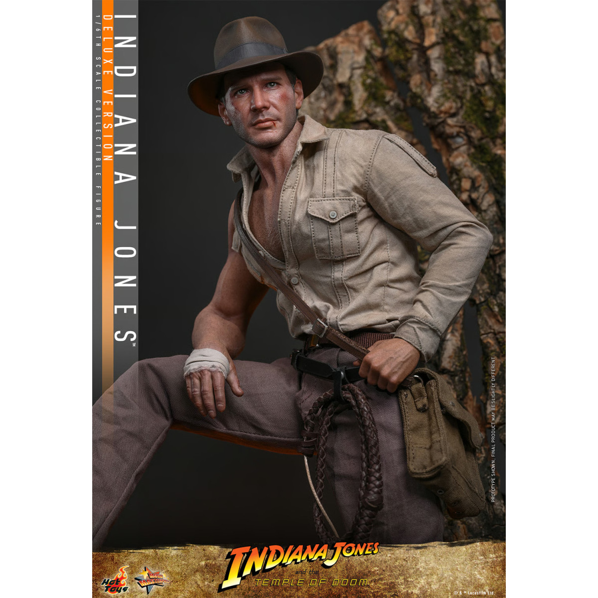 Hot Toys - Indiana Jones y el Templo de Doom - Indiana Jones Versión Deluxe MMS 1/6