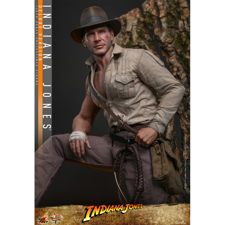 Hot Toys - Indiana Jones y el Templo de Doom - Indiana Jones Versión Deluxe MMS 1/6