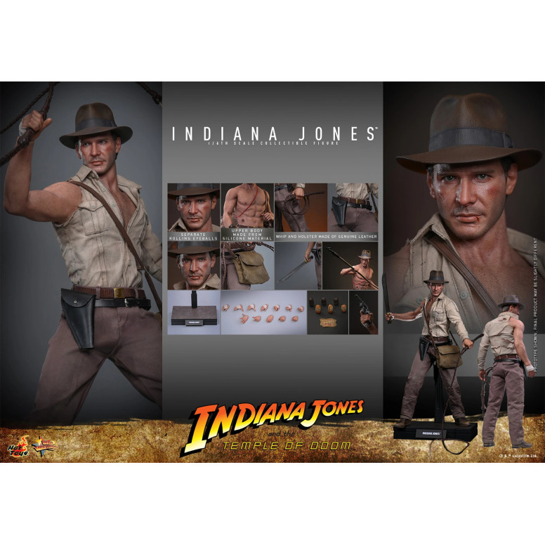 Hot Toys - Indiana Jones y el Templo de Doom - Indiana Jones MMS 1/6