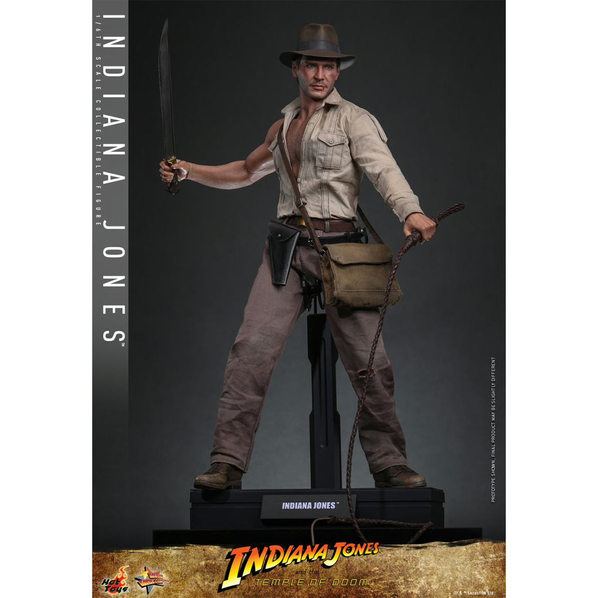 Hot Toys - Indiana Jones y el Templo de Doom - Indiana Jones MMS 1/6