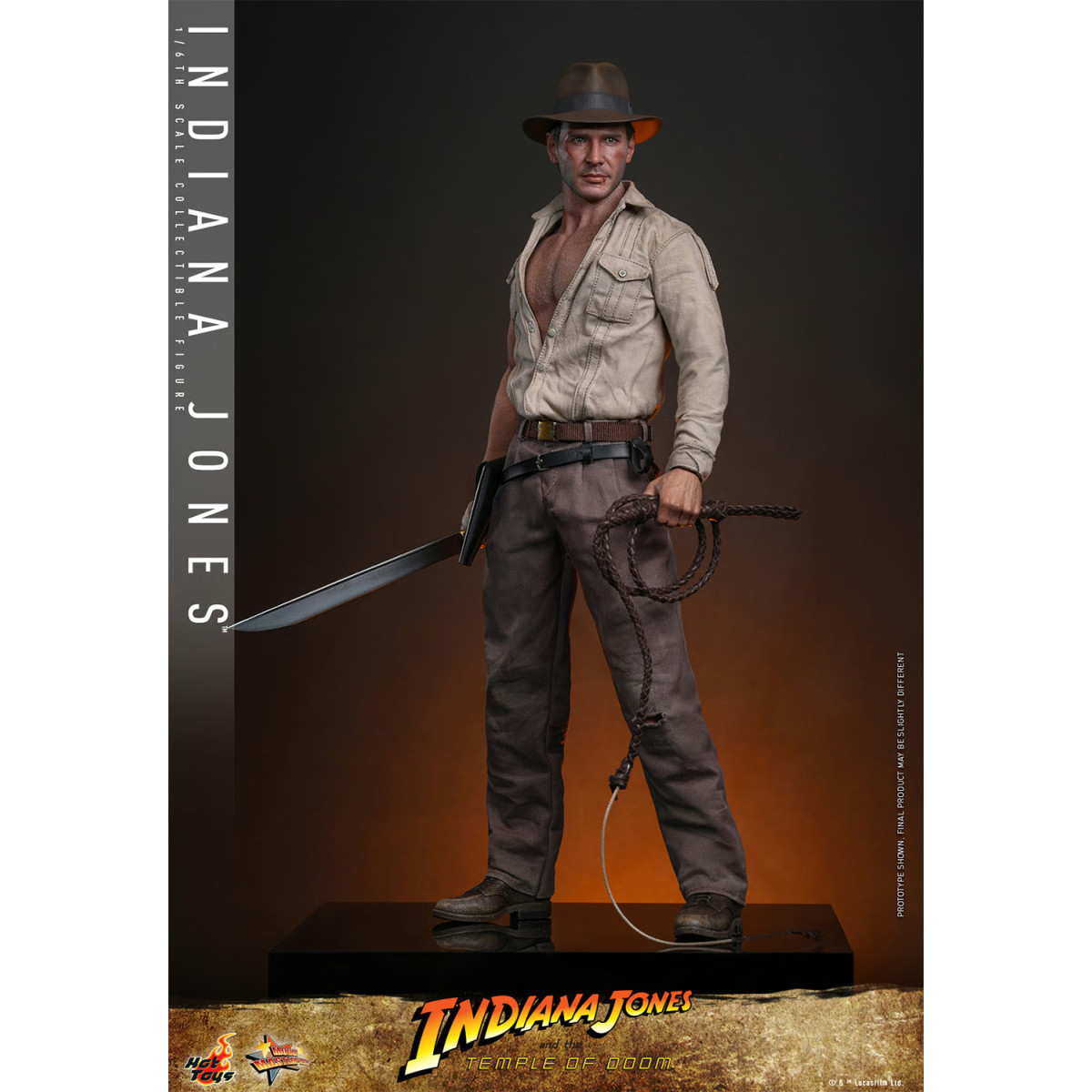 Hot Toys - Indiana Jones y el Templo de Doom - Indiana Jones MMS 1/6