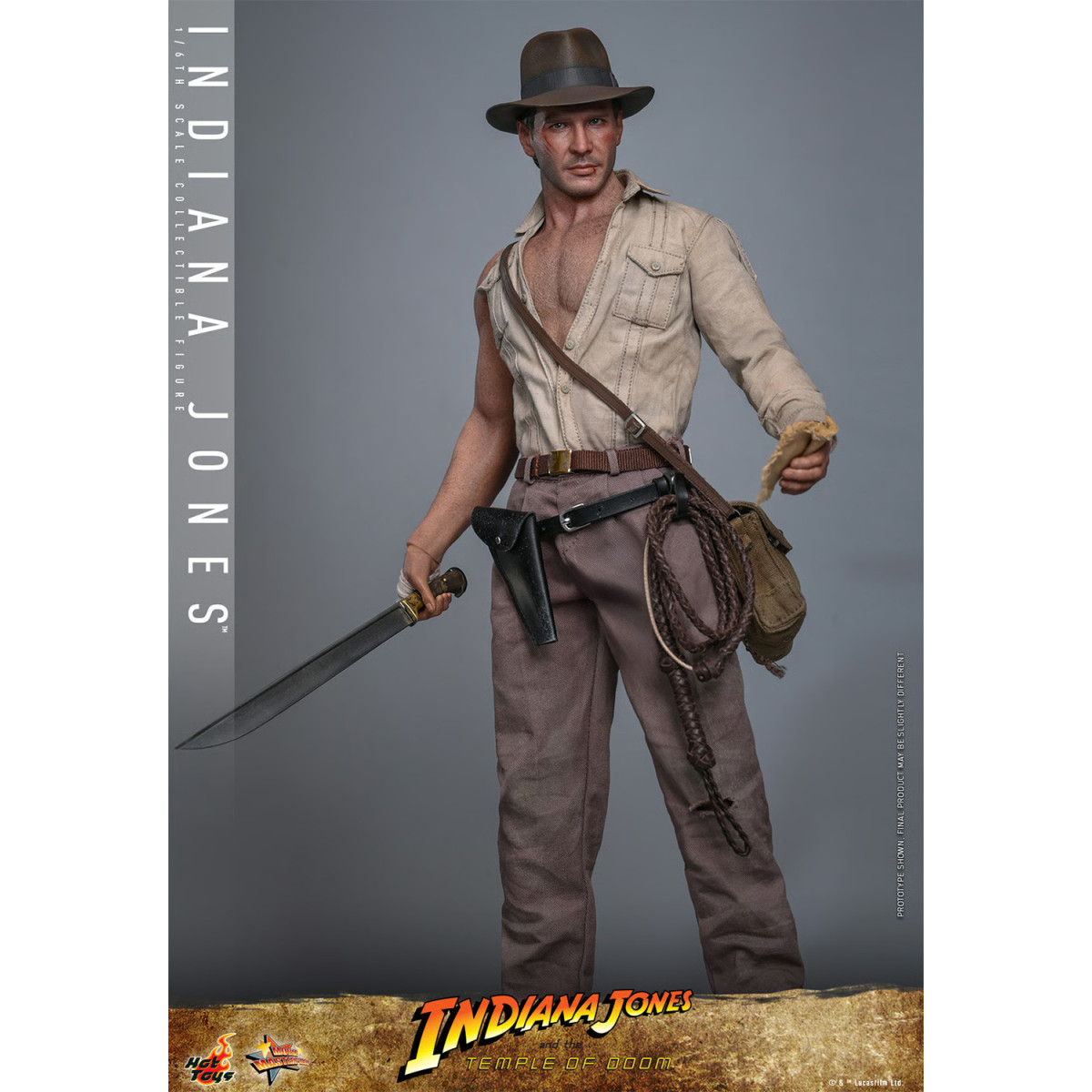 Hot Toys - Indiana Jones y el Templo de Doom - Indiana Jones MMS 1/6