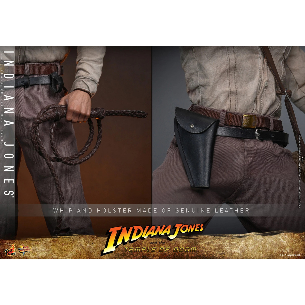 Hot Toys - Indiana Jones y el Templo de Doom - Indiana Jones MMS 1/6