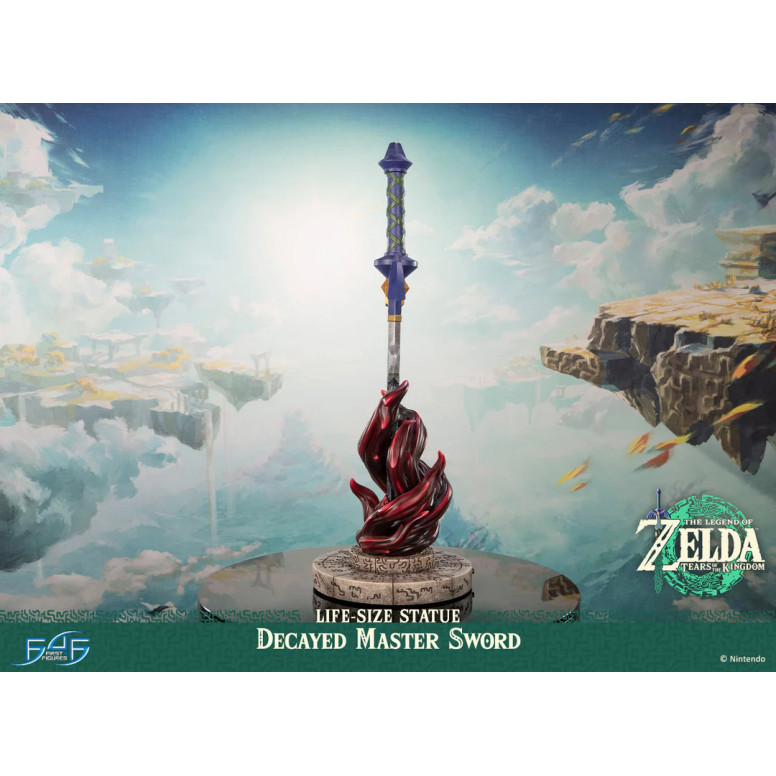 First 4 Figures - Decayed Master Sword 1/1 - La Leyenda de Zelda: Lágrimas del Reino