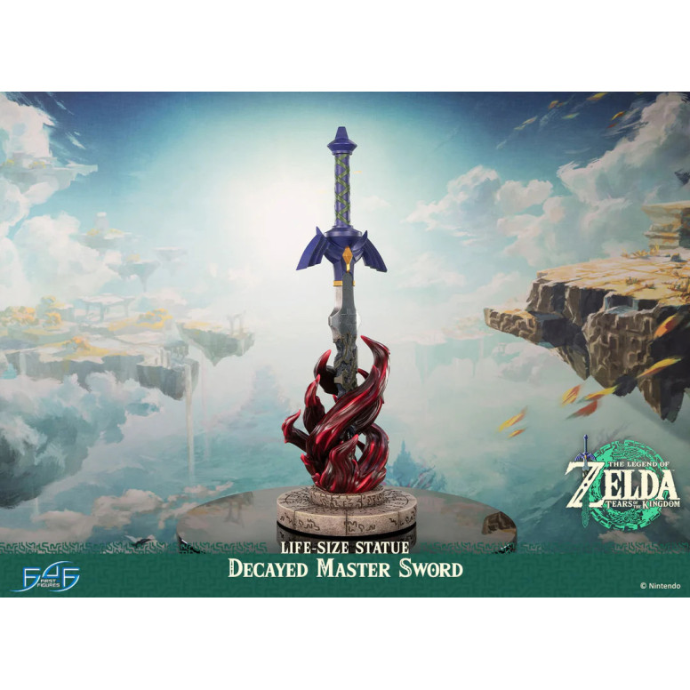 First 4 Figures - Decayed Master Sword 1/1 - La Leyenda de Zelda: Lágrimas del Reino