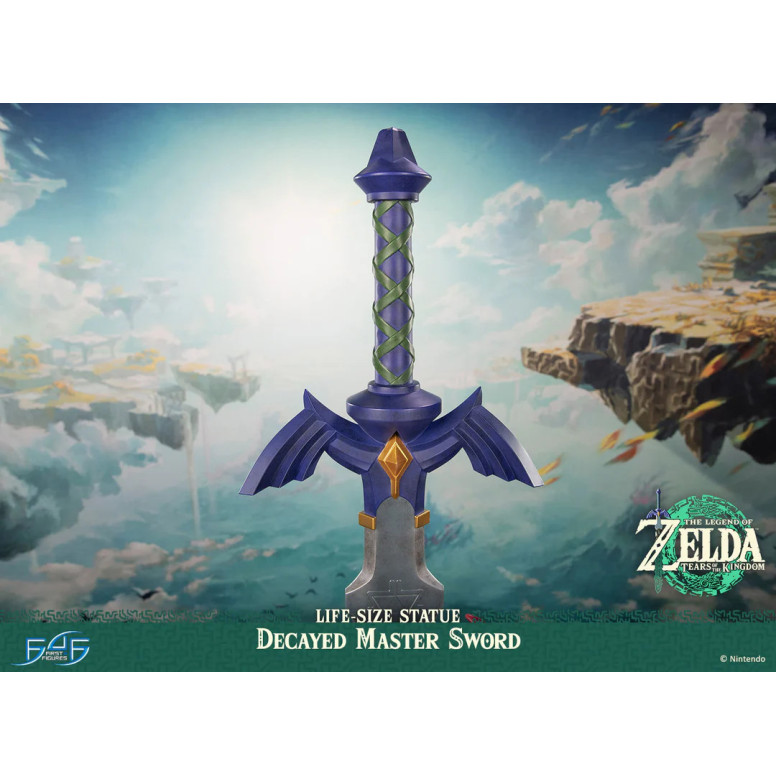First 4 Figures - Decayed Master Sword 1/1 - La Leyenda de Zelda: Lágrimas del Reino