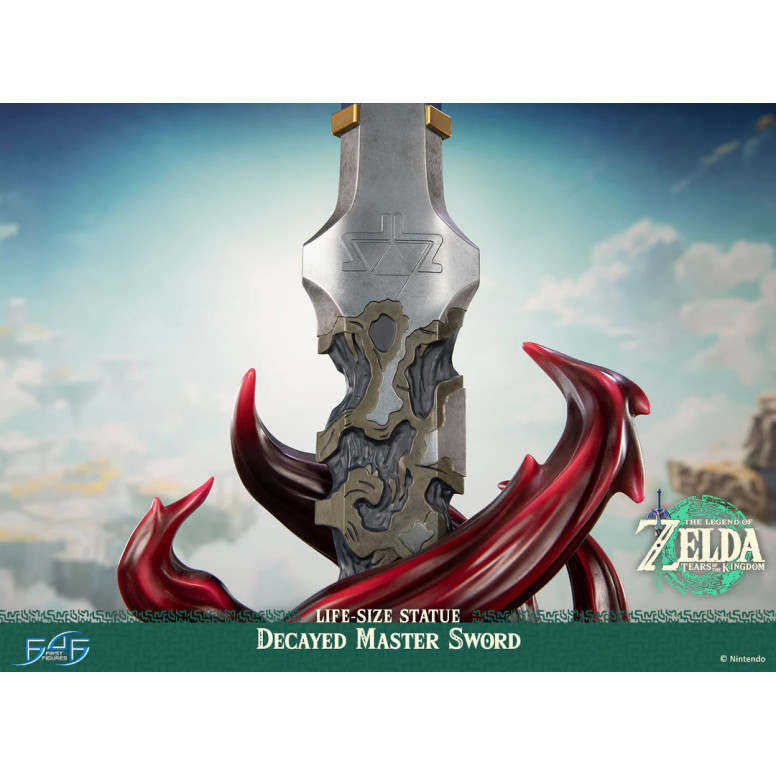 First 4 Figures - Decayed Master Sword 1/1 - La Leyenda de Zelda: Lágrimas del Reino