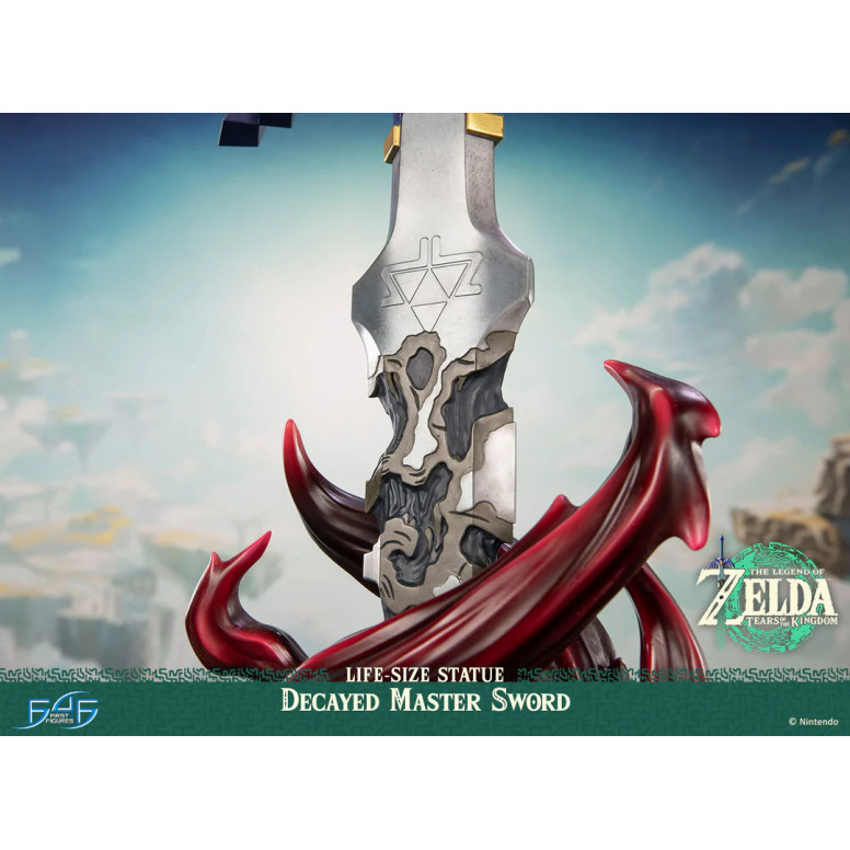 First 4 Figures - Decayed Master Sword 1/1 - La Leyenda de Zelda: Lágrimas del Reino