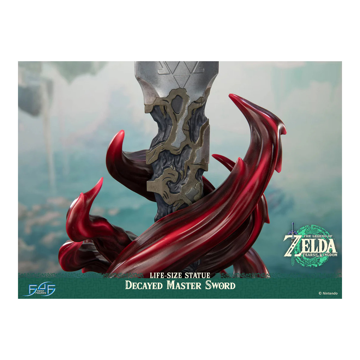 First 4 Figures - Decayed Master Sword 1/1 - La Leyenda de Zelda: Lágrimas del Reino