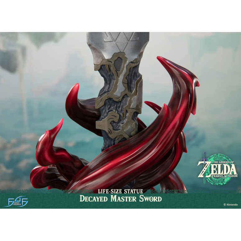 First 4 Figures - Decayed Master Sword 1/1 - La Leyenda de Zelda: Lágrimas del Reino