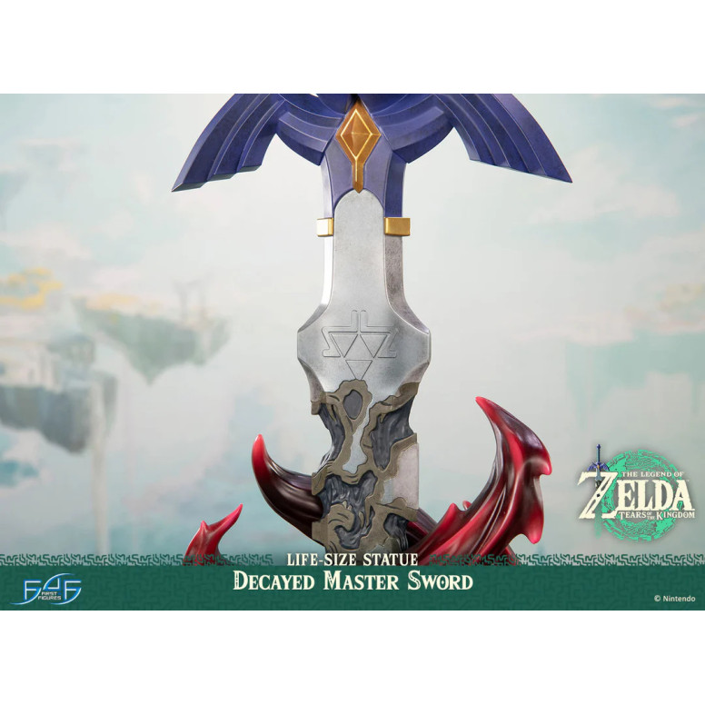 First 4 Figures - Decayed Master Sword 1/1 - La Leyenda de Zelda: Lágrimas del Reino