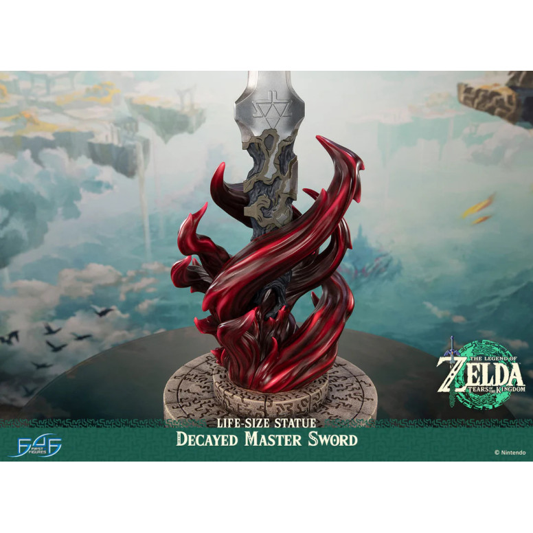 First 4 Figures - Decayed Master Sword 1/1 - La Leyenda de Zelda: Lágrimas del Reino