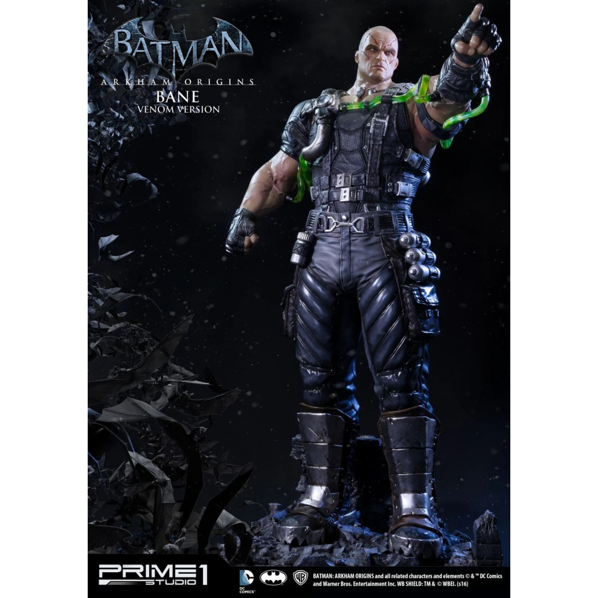 Prime 1 Studio DC Comics - BANE Venom Edition 1/3 - Batman: Arkham Origins