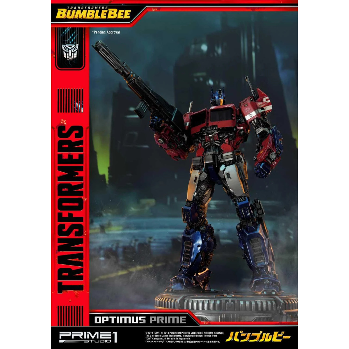 Prime 1 Studio - OPTIMUS PRIME Cybertron Edición EX - Transformers: Bumblebee